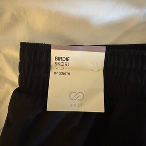 Calia Birdie Golf Skort - Black